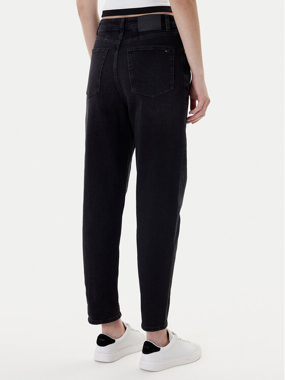 Tommy Jeans Tommy Jeans Jeansy DW0DW22442 Černá Mom Fit