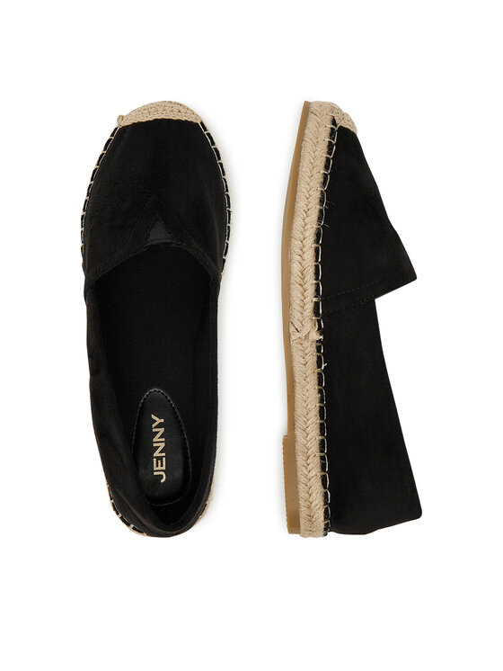 JENNY JENNY Espadryle WSS990-249 Czarny