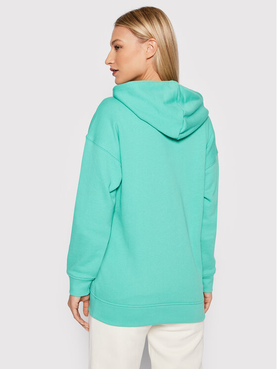 Felpa adicolor Trefoil HE6954 Verde Regular Fit
