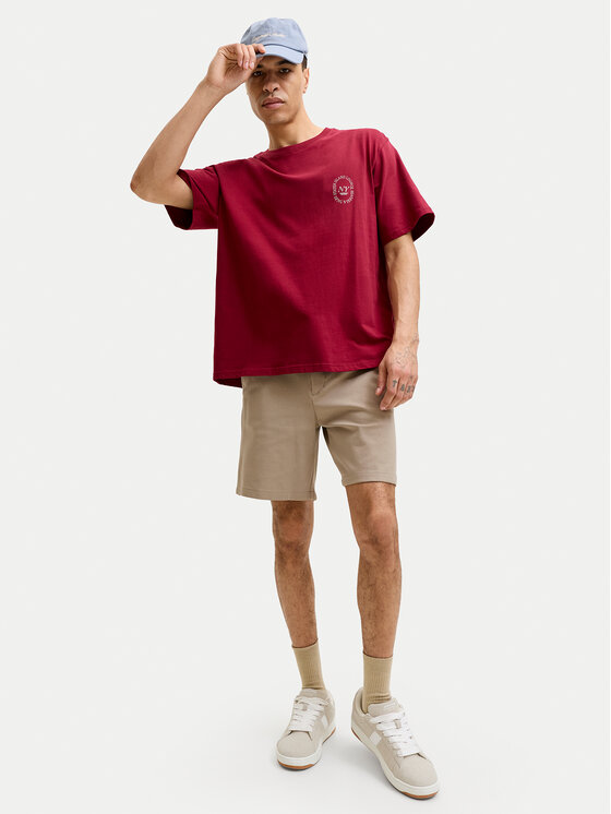 Jack & Jones Jack & Jones Auduma šorti Ace Neo 12292443 Tumši zils Regular Fit