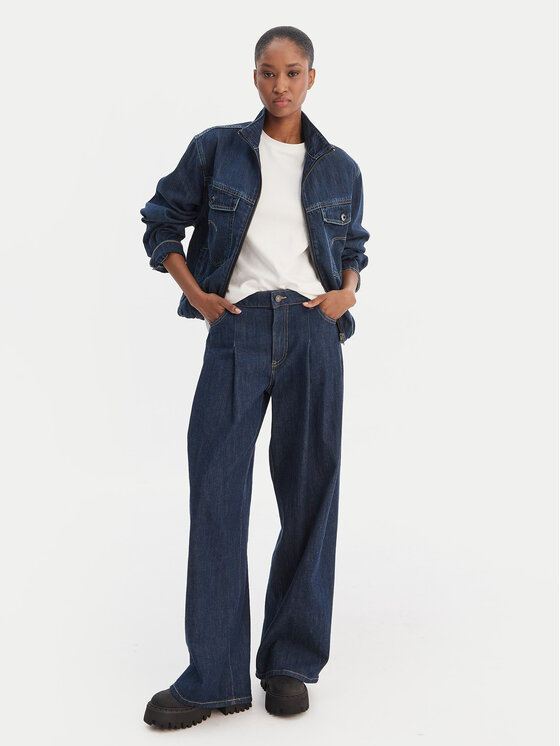 G-Star Raw G-Star Raw Kurtka jeansowa Rib Trucker D28586-D536 Niebieski Regular Fit