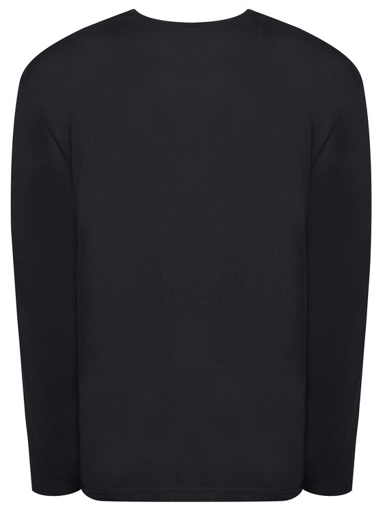 Mustang Mustang Longsleeve Asheville 1016873 Μαύρο Regular Fit