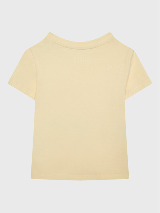 Guess Guess T-särk A3GI01 K6YW1 Kollane Regular Fit