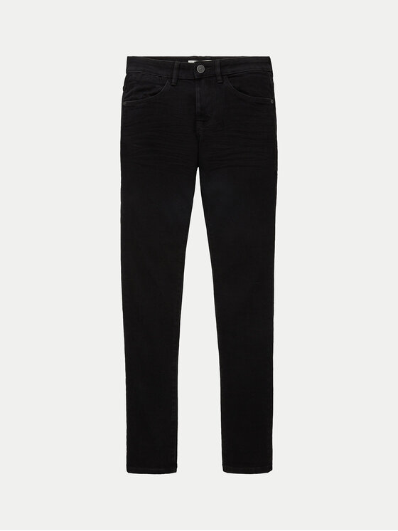 Tom Tailor Tom Tailor Jeansy Troy 1021160 Czarny Slim Fit