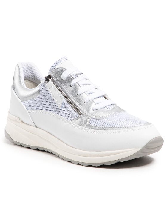Geox Geox Sneakersy D Airell A D152SA 02241 C5000 Biały