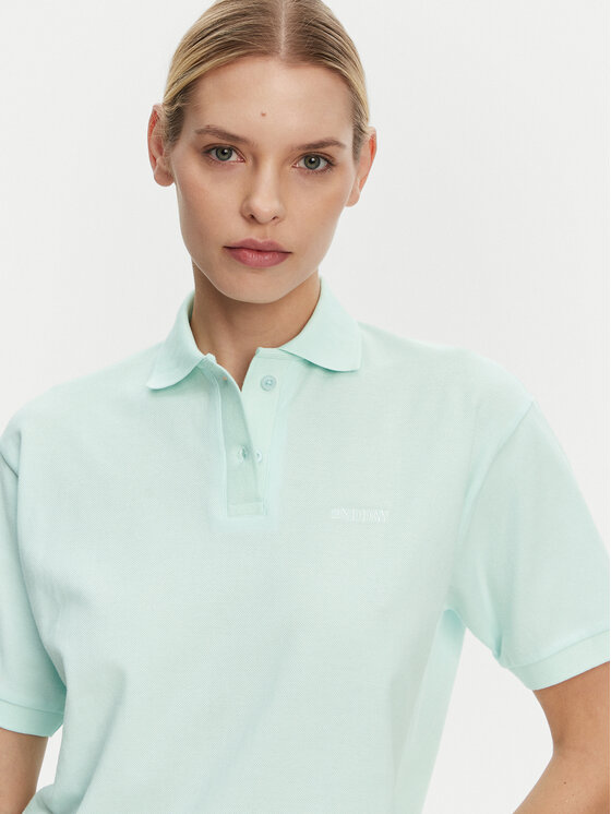 2NDDAY 2NDDAY Polo majica Aralena 2252248329 Modra Loose Fit