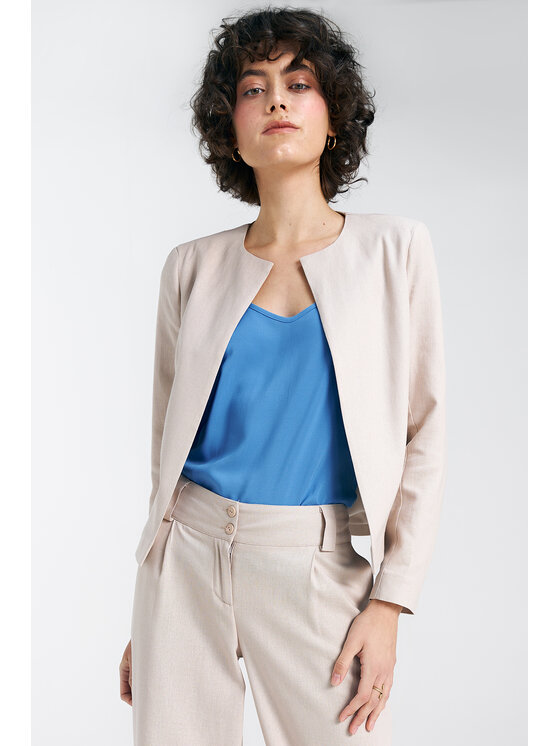 NIFE NIFE Halenka B163 Modrá Regular Fit