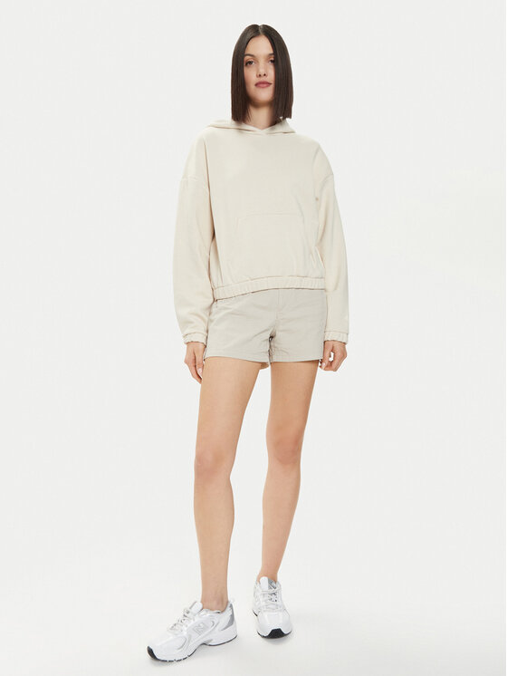 4F 4F Bluză 4FWSS24TSWSF1057 Écru Regular Fit