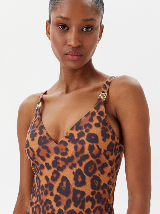 Chantelle Chantelle Бански костюм Sauvage C17UUF Кафяв