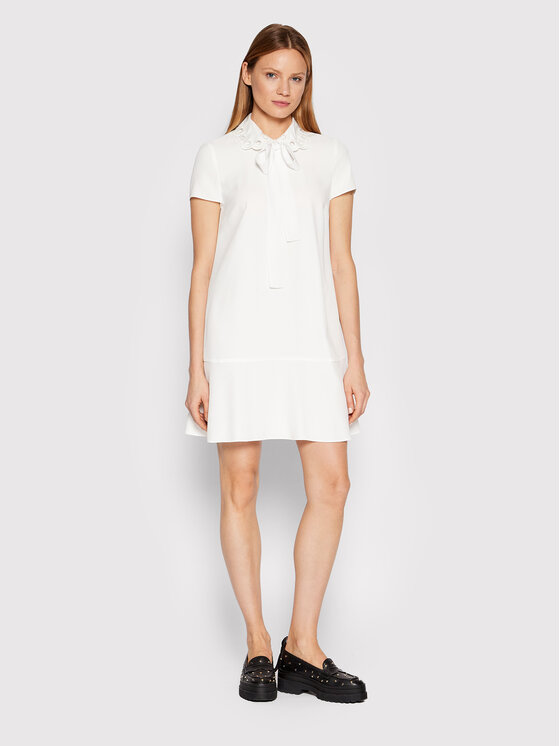 Abito da cocktail XR0VAFF001U Bianco Loose Fit