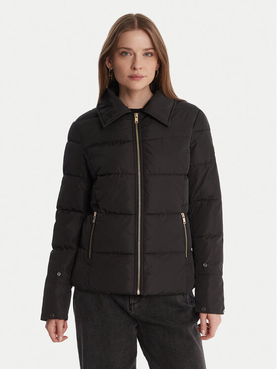 Artigli Artigli Átmeneti kabát ACPM003096 Fekete Regular Fit