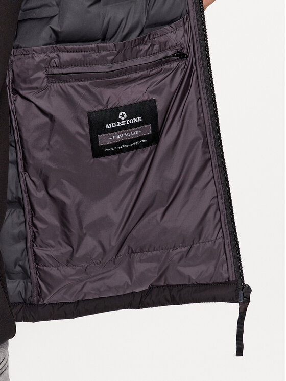 Milestone Milestone Пуховик Brayden 330341 60390 Чорний Regular Fit