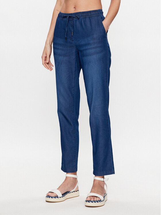 Olsen Pantaloni din material 14002053 Albastru Regular Fit