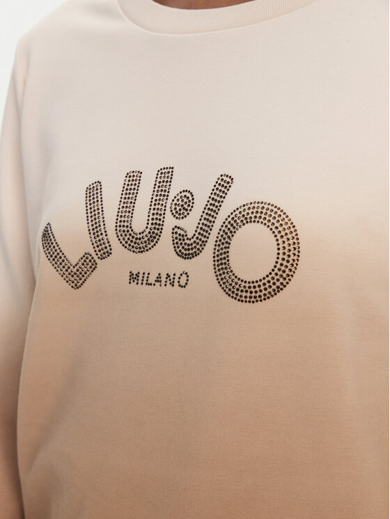 Liu Jo Sport Liu Jo Sport Majica dugih rukava TA5114 FS090 Bež Regular Fit