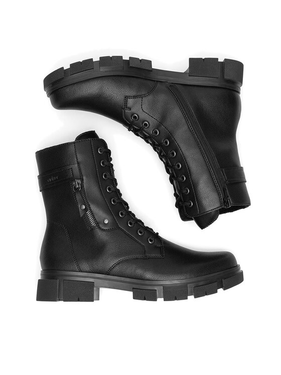 Rieker Rieker Stiefeletten Y7113-00 Schwarz