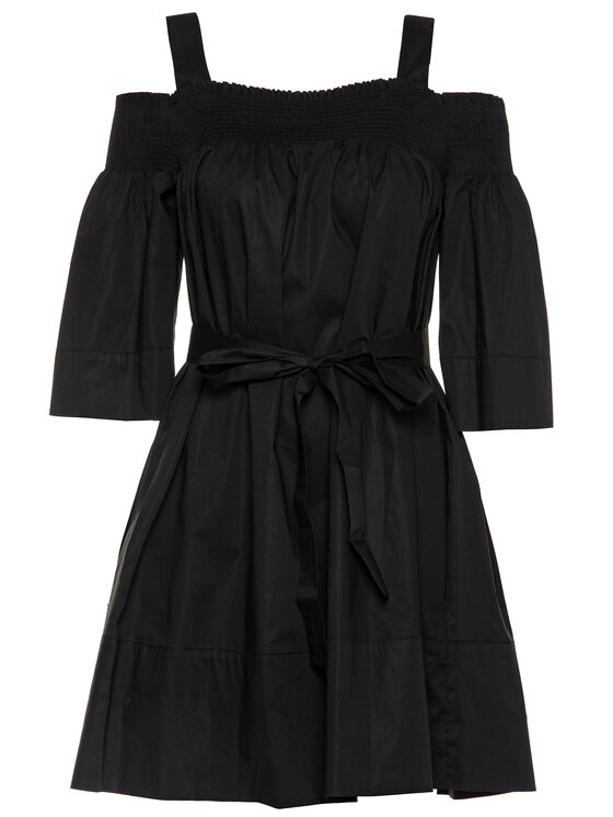 TWINSET TWINSET Letní šaty 201TT2041 Černá Regular Fit