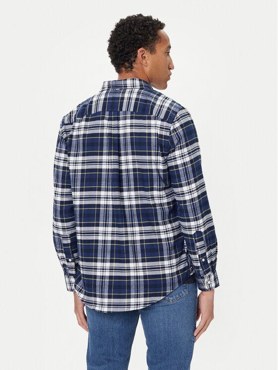 Tommy Hilfiger Tommy Hilfiger Košeľa Hero MW0MW41345 Tmavomodrá Regular Fit