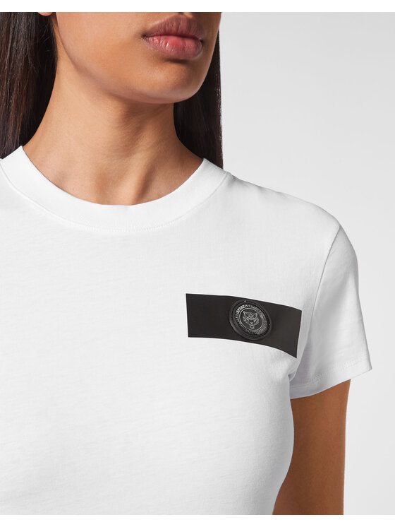Plein Sport Plein Sport T-Shirt 1595 Biały Regular Fit