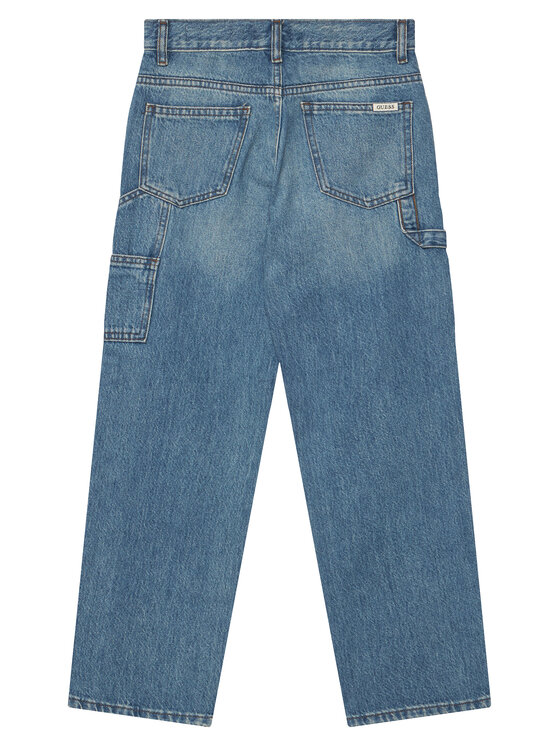 Guess Guess Jeansy L6YA03 D1227 Niebieski Wide Leg