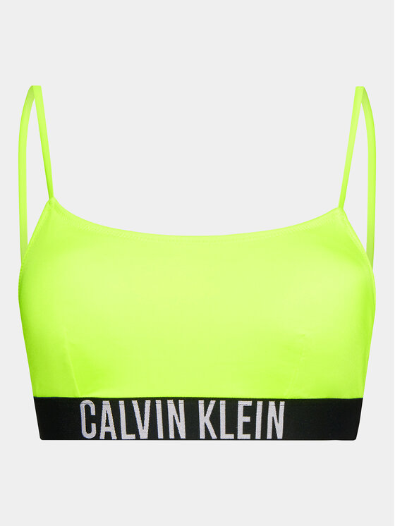 Calvin Klein Swimwear Calvin Klein Swimwear Góra od bikini KW0KW02507 Zielony