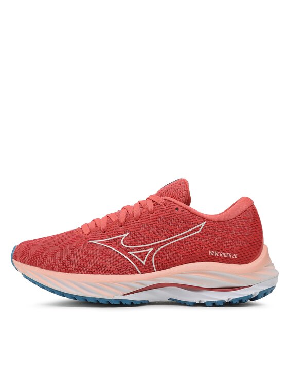 Mizuno Mizuno Tekaški čevlji Wave Rider 26 J1GD220375 Rdeča
