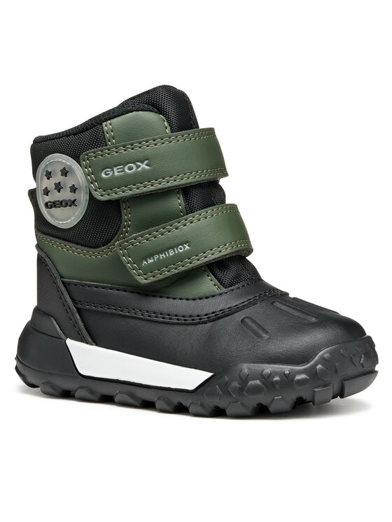 Geox Geox Cizme de zăpadă B Trekkyup B Abx B566LC 054FU C0450 M Kaki