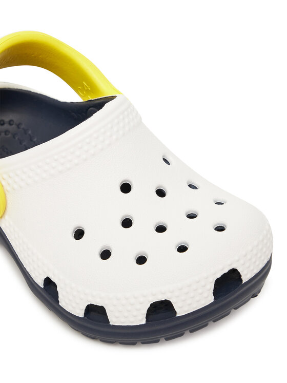 Crocs Crocs Šľapky Toddler Retro Sport Classic Clog 211265 Biela