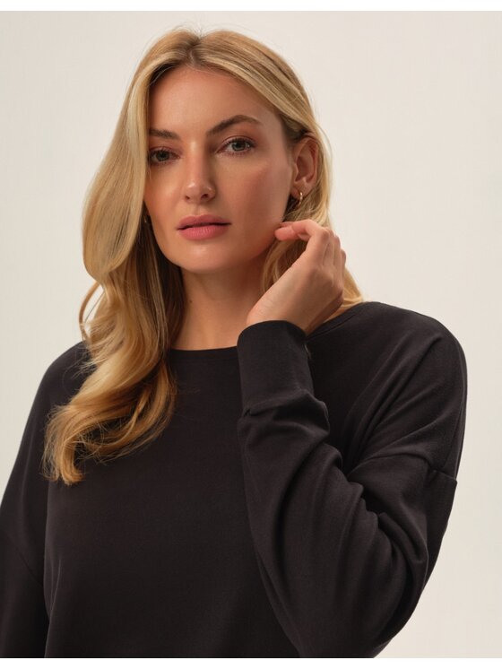 Esotiq Esotiq Bluza 42202 Szary Regular Fit