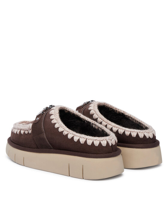 Mou Mou Lumesaapad Bounce Clog FW531001A Tumepruun