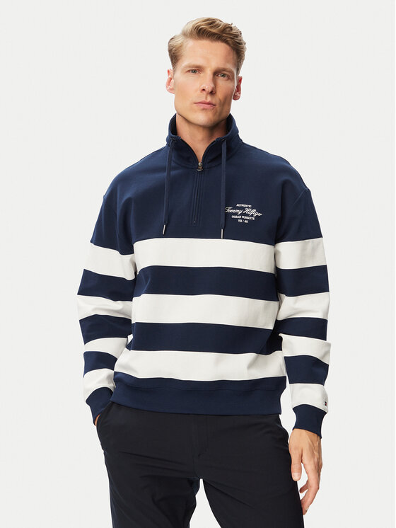 Tommy Hilfiger Hanorac Nautical MW0MW43190 Bleumarin Regular Fit