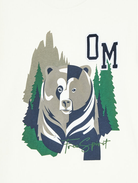 Original Marines Original Marines Блузка DEA2613B Білий Regular Fit