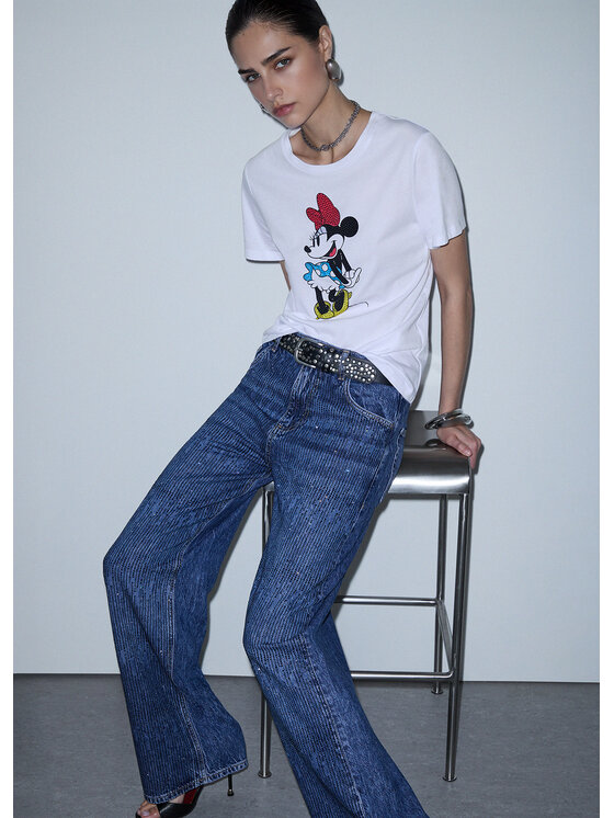 Liu Jo Liu Jo T-Shirt WF6441JS904L9550 Biały Regular Fit