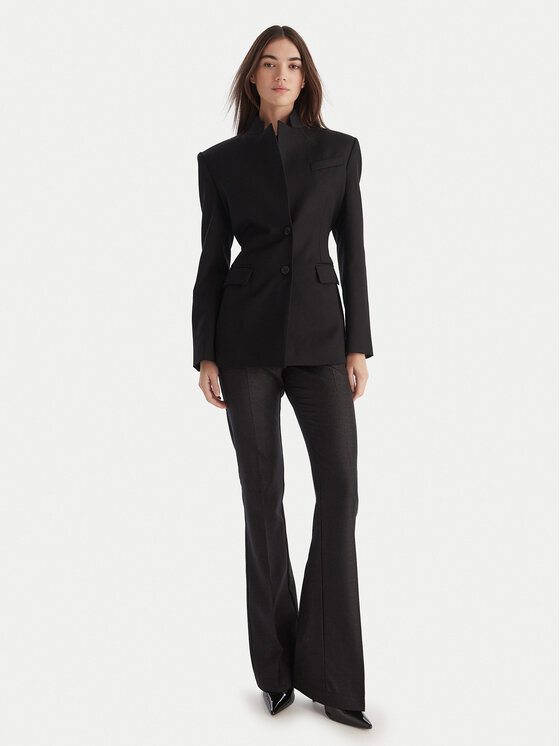 PINKO PINKO Spodnie materiałowe Aguenda 106124 A305 Czarny Regular Fit