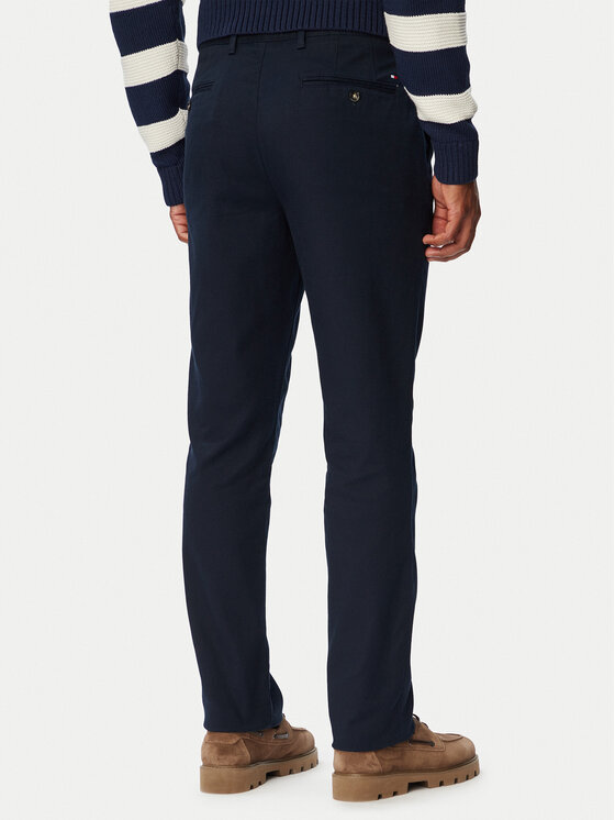 Tommy Hilfiger Tommy Hilfiger Chinos Denton MW0MW43151 Dunkelblau Regular Fit