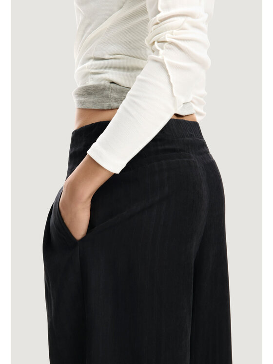 Desigual Desigual Παντελόνι chino PANT_MERLI Μαύρο Modern Fit