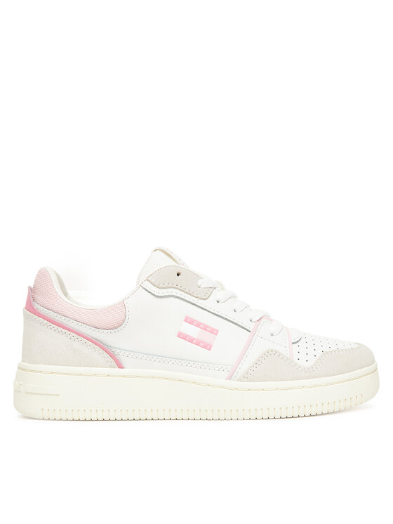 Tommy Jeans Tommy Jeans Sportcipők Tjw Retro Basket Sneaker EN0EN02818 Ekru