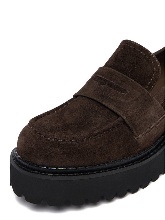 Badura Badura Loafersy EO-ARYA-LT017-1 Hnědá