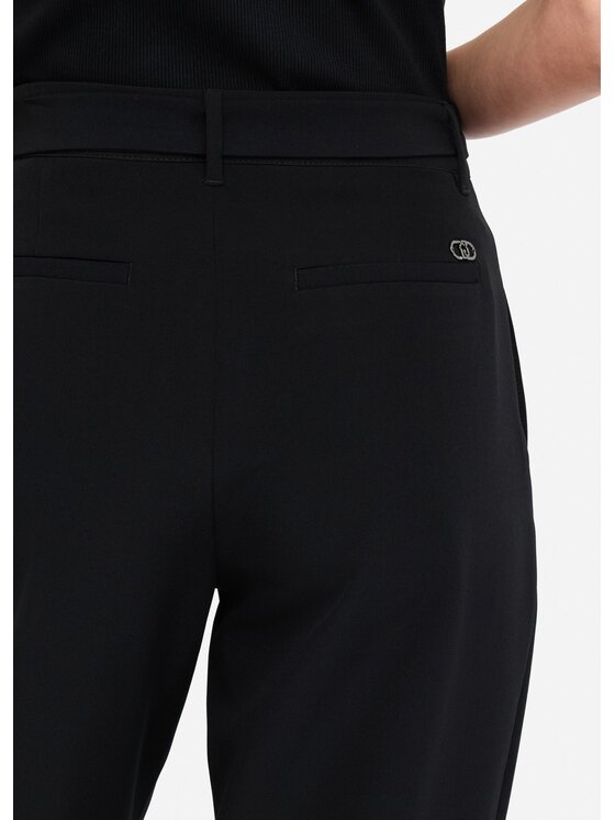 Liu Jo Liu Jo Pantaloni di tessuto MF5266TS89622222 Nero Carrot Fit