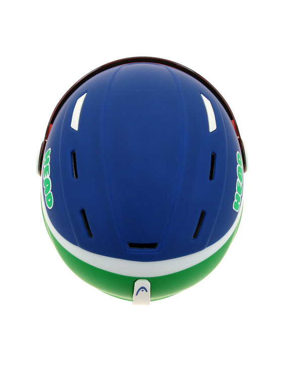 Head Head Slepošanas ķivere Mojo Visor Blue/Green 328234 Zils