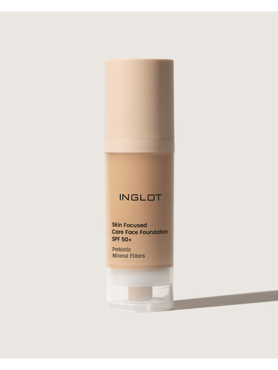 INGLOT INGLOT SPF 50+ Skin Focused Pielęgnacyjny Podkład Medium Apricot 309