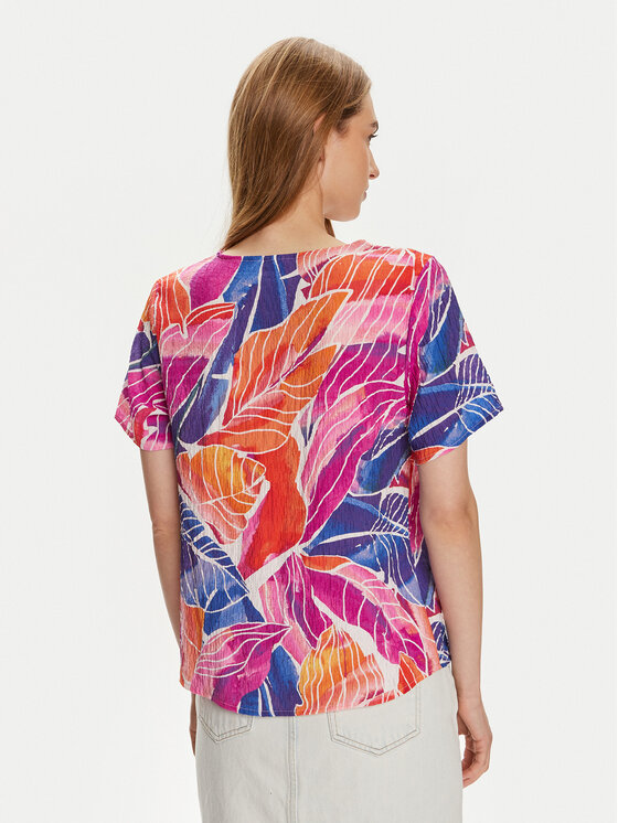 Vila Vila Blusa Limia 14095812 Multicolore Regular Fit