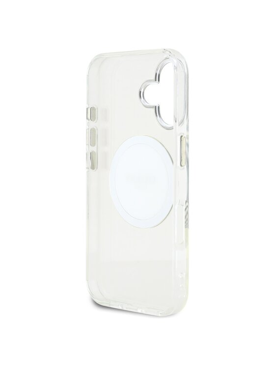 Guess Guess Etui na telefon iPhone 16 Biały