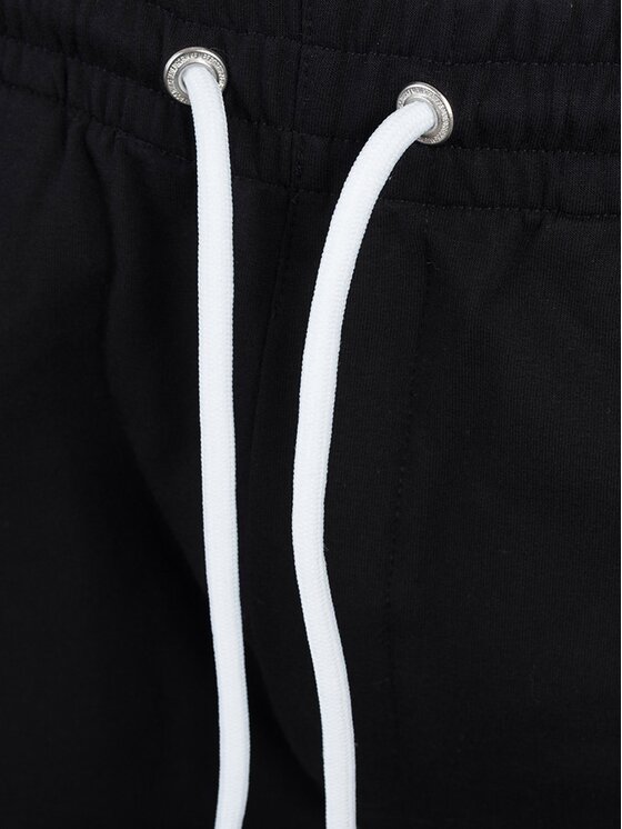 Bikkembergs Bikkembergs Παντελόνι υφασμάτινο C 1 048 85 E 1978 Μαύρο Regular Fit