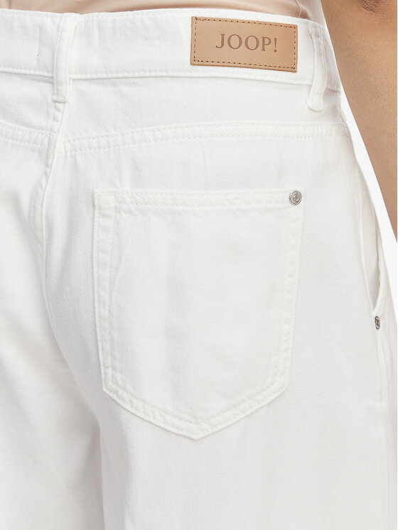 JOOP! JOOP! Džinsi Enrica-C 30102760 Balts Wide Leg
