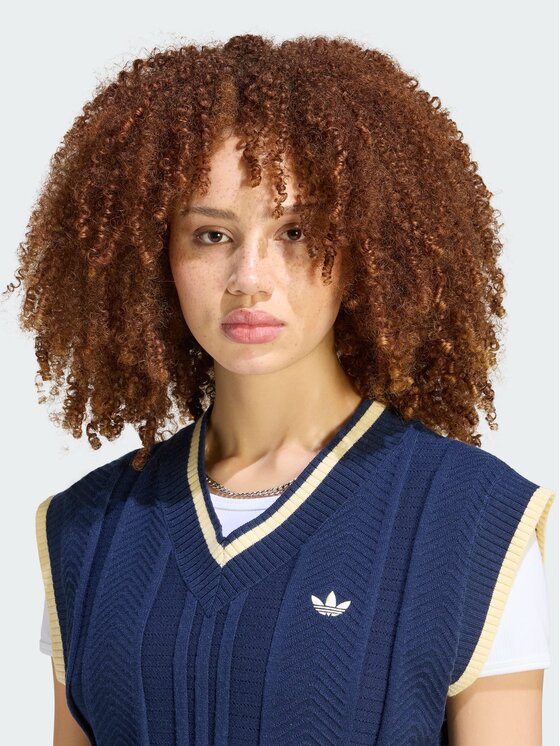 adidas adidas Kamizelka 165213 Żółty Loose Fit