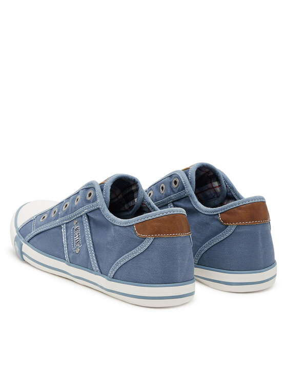 Mustang Mustang Sneakers aus Stoff 1099-409 Blau