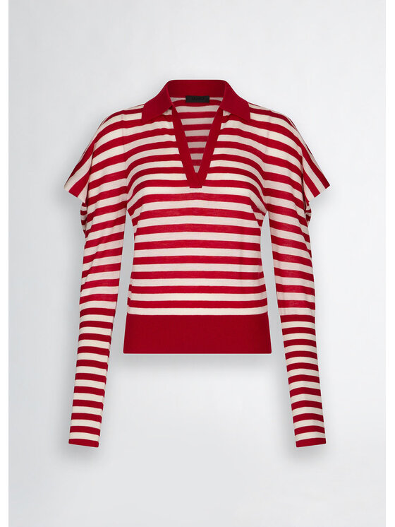 Liu Jo Liu Jo Maglione CA5102MA63OC3646 Rosso Regular Fit