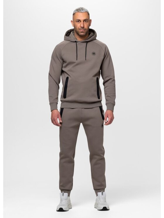 PITBULL PITBULL Bluza DOGWOOD Brązowy jasny Regular Fit