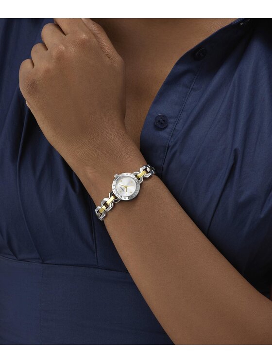 Guess Guess Zegarek GW1019L3 Srebrny
