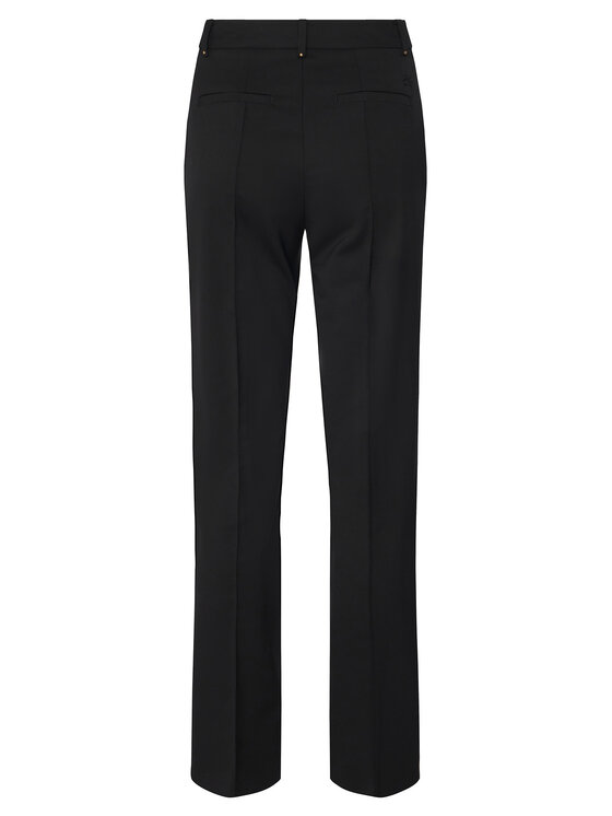 KARL LAGERFELD KARL LAGERFELD Παντελόνι υφασμάτινο B1W10003 Μαύρο Straight Leg